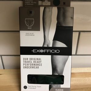 NWT Men’s Exofficio Briefs